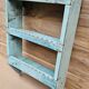 Burmese teak wall shelf