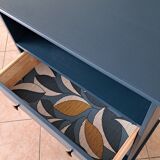 Rød Sødgren niche chest of drawers blue ganne