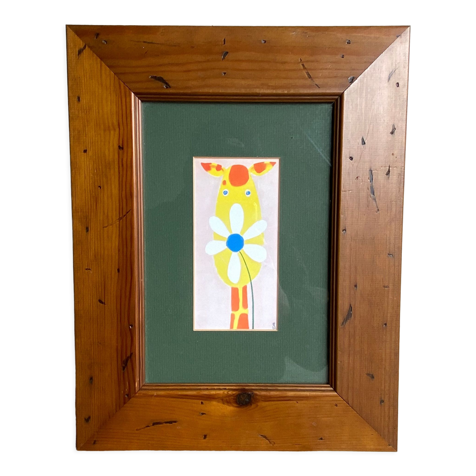 Cadre enfant en bois massif