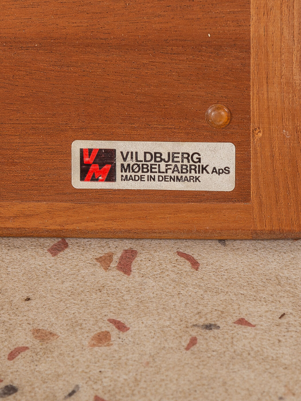 1960s coat rack, Vildbjerg Møbelfabrik