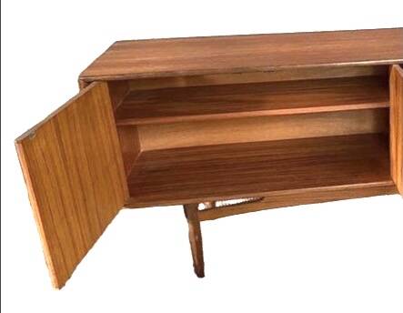 Vintage Scandinavian sideboard, Teak sideboard from the 60s, 70s