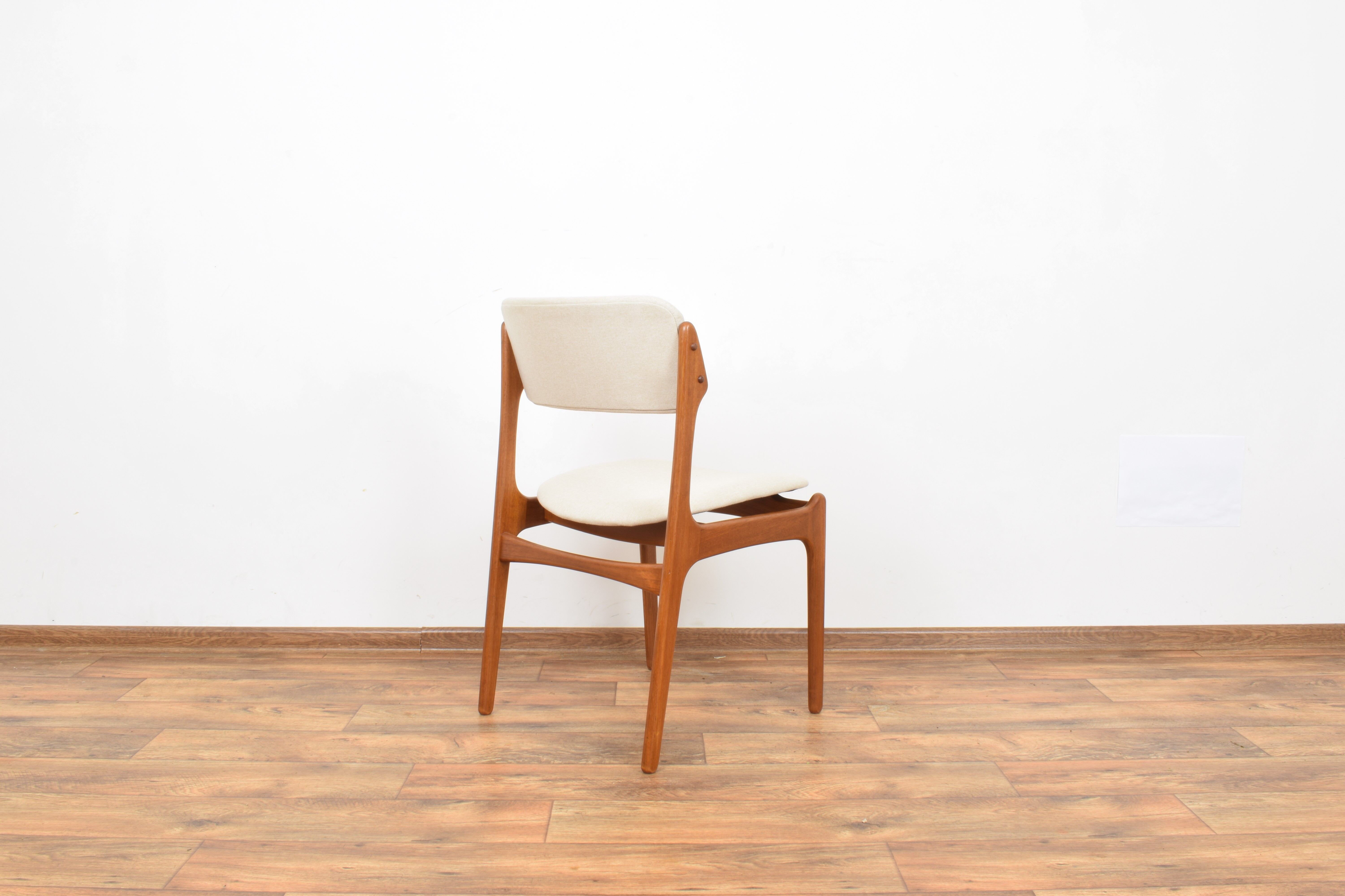 Mid-Century Danish Teak Dining Chairs by Erik Buch for O.D. Møbler, 1960s, Set of 4