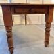 Table de ferme en pin massif fin XIXe, 187cm