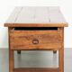 Antique French farmhouse dining table for 4/ 6 people from the 18th century