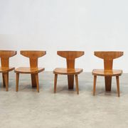 Set of four chairs by Jacob Kielland-Brandt for I Christiansen