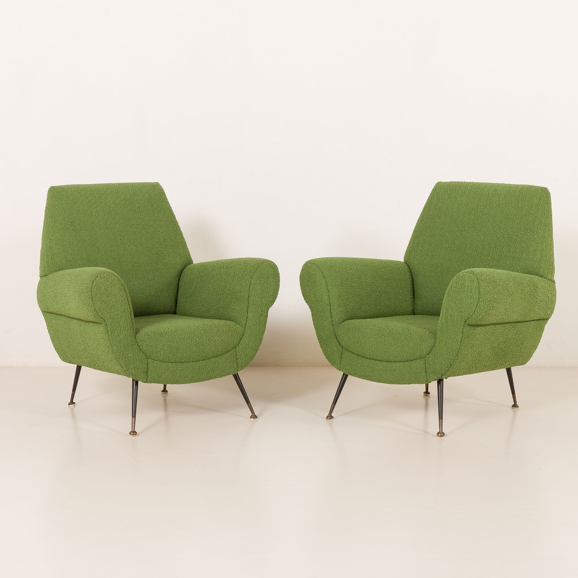 Gigi Radice attr. to lounge chairs, set of two, 1960s