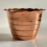 Copper planter “mur de barrez” 1960s