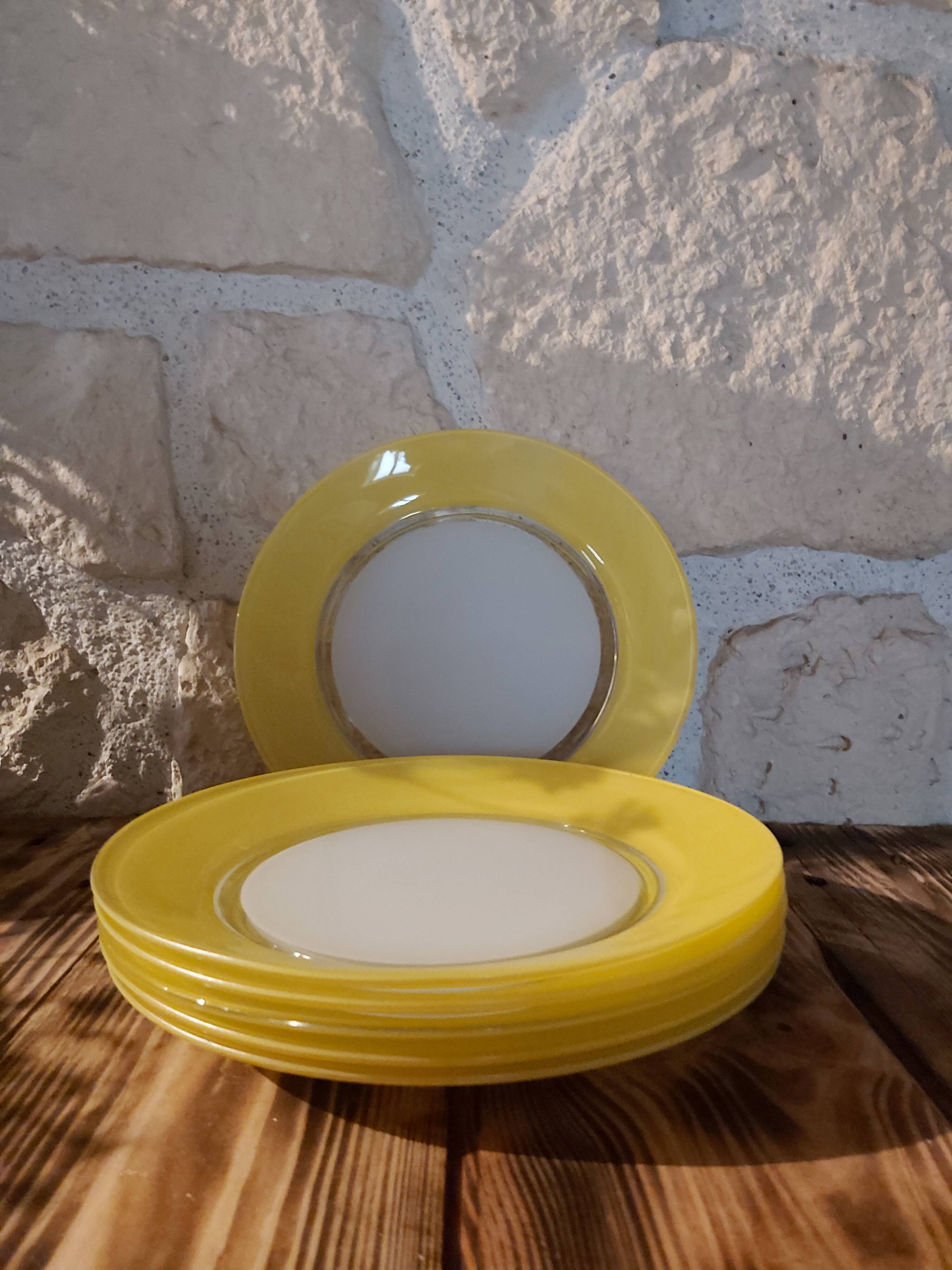 6 Duralex flat plates