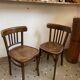 Ensemble de deux chaises bistrot