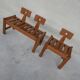 French Guillerme et Chambron lounge chairs