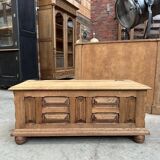 Oak Chest Bench