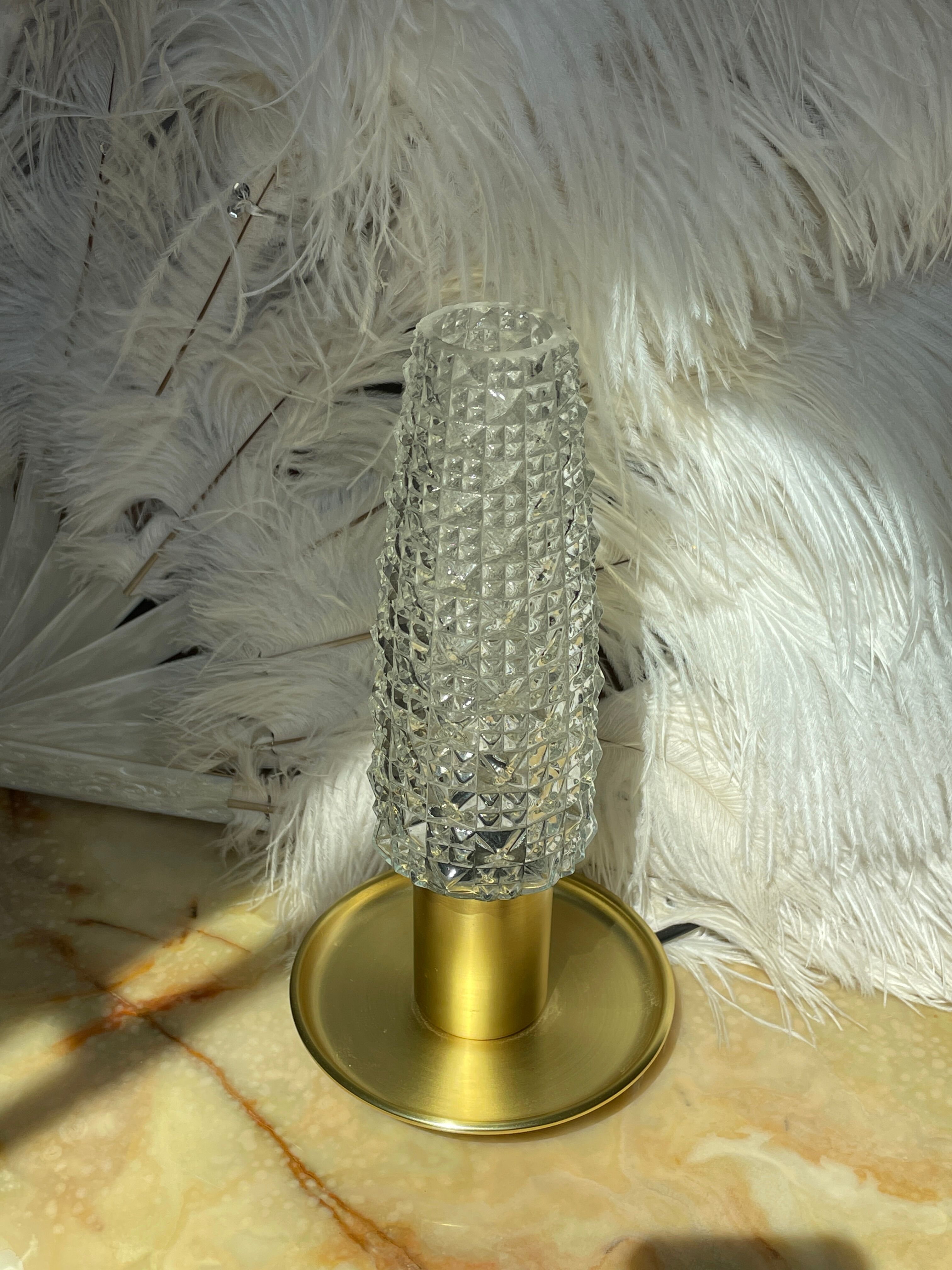 Upcycling table lamp inspired Vintage