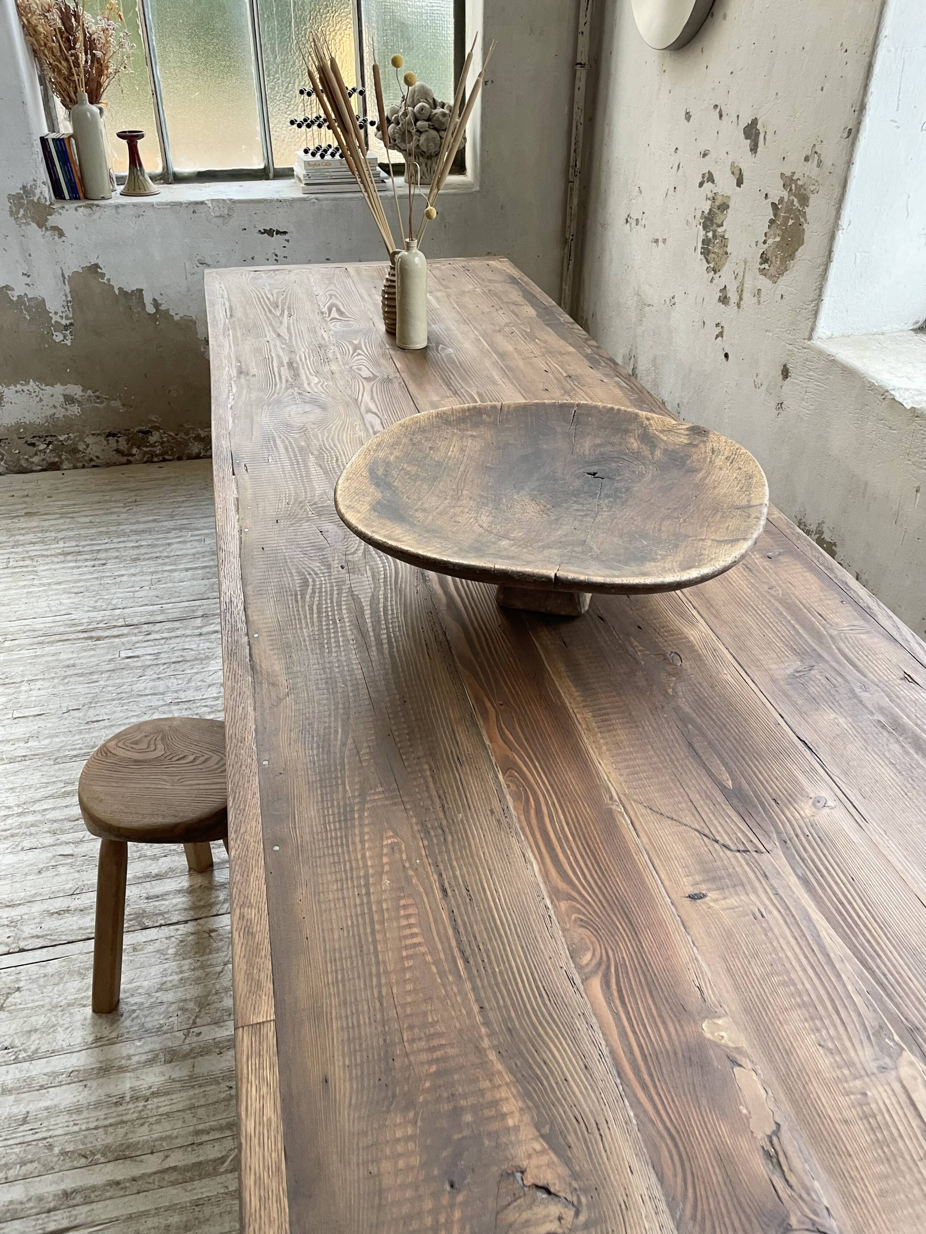 Mid-20th Tuareg wooden dish