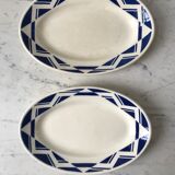 Duo of raviers Badonviller Courtilles art deco 30s
