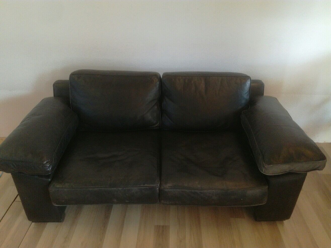Leather sofa 60s