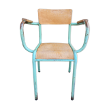 boarding school boarding armrest, vintage, 50s