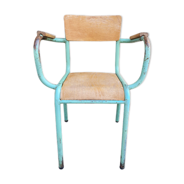 boarding school boarding armrest, vintage, 50s