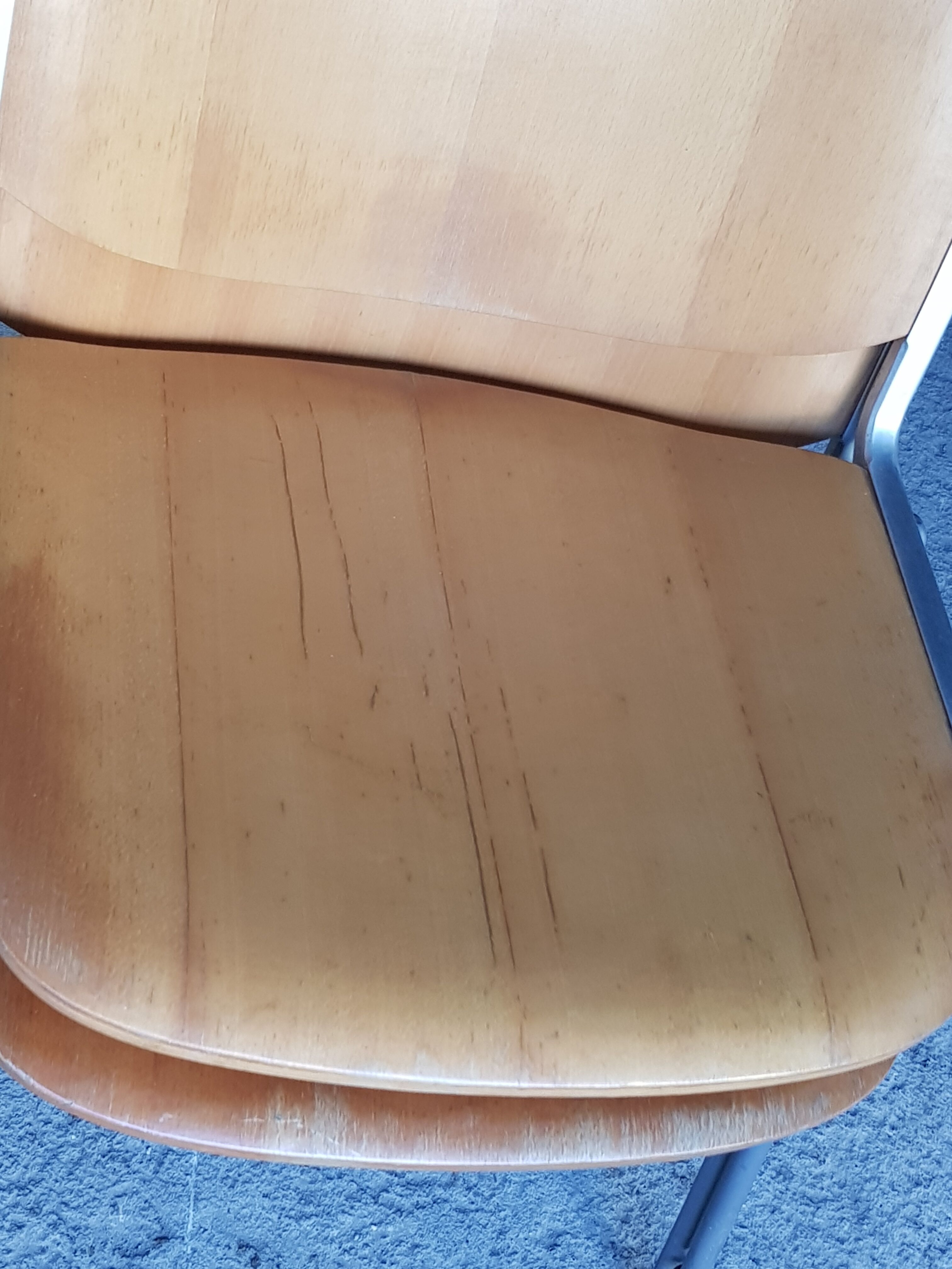 Lot of 6 chairs Castelli DSC 106