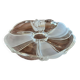 Original crystal compartment dish