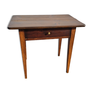 table bistrot avec tiroir