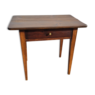 Bistro table with drawer