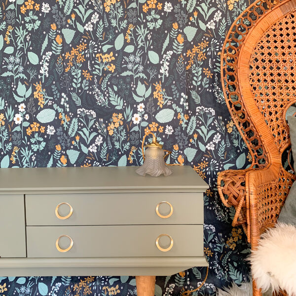 Lampe baladeuse tulipe givrée