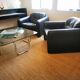 Italian design coffee table, Bauhaus style, 70s