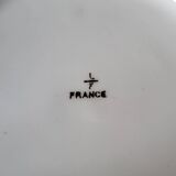 Porcelain plates made in France gilding