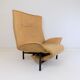 Cassina Veranda leather armchair by Vico Magistretti