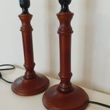Pair of bedside lamps