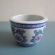 miniature basin ceramic decorative vintage pot cover
