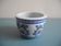 miniature basin ceramic decorative vintage pot cover