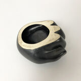 Hand paw of empty bear ceramic pocket of the 60s Vallauris
