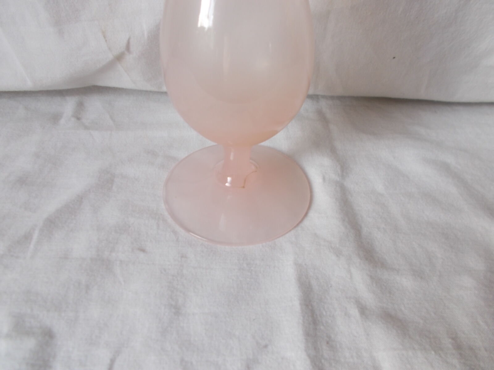 Pink opaline vase