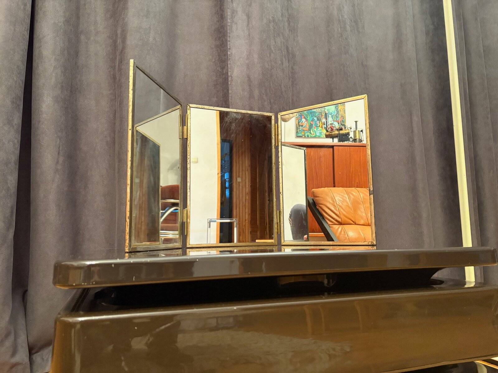 Triptych of mirrors, France, 1930s