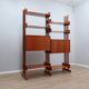 Mid-Century Italian teak bookcase / room divider AV Arredamenti 1960s