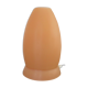Mushroom lamp in pale orange opaline from the 70s