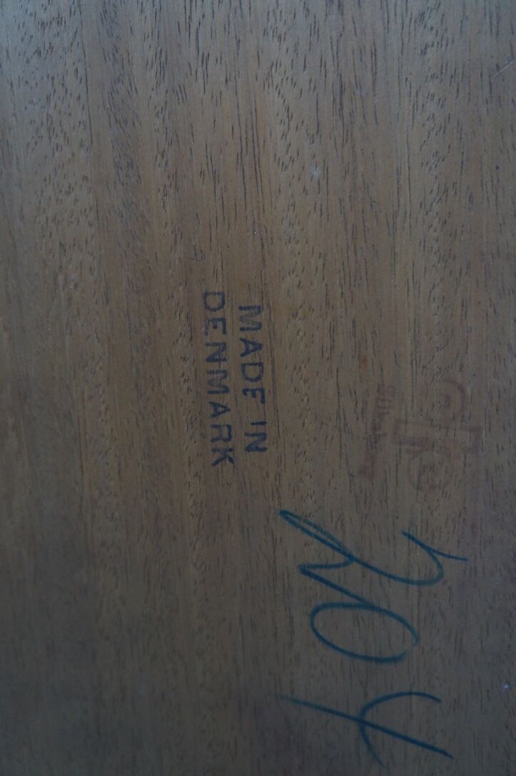 Vintage teak serving trolley Johannes Andersen 1960