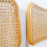 Pair of vintage Cesca chairs in light wood - Italy 1990s