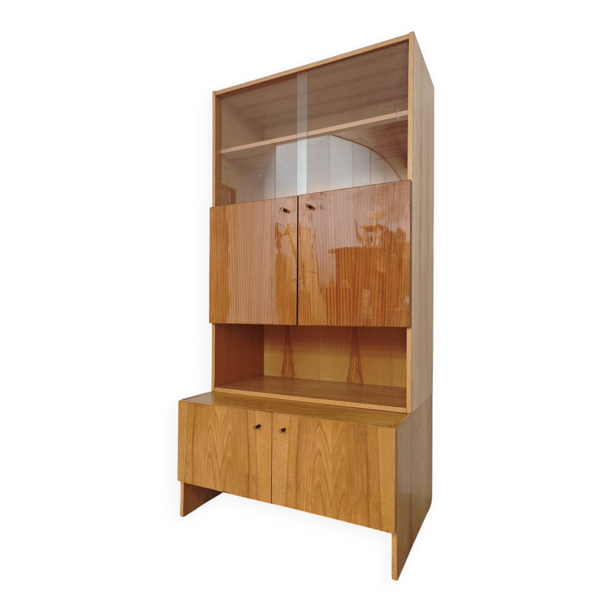 Buffet / Library OP-010 Drevotex Zamberk from Czechoslovakia 1977