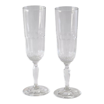 Pair of champagne glasses