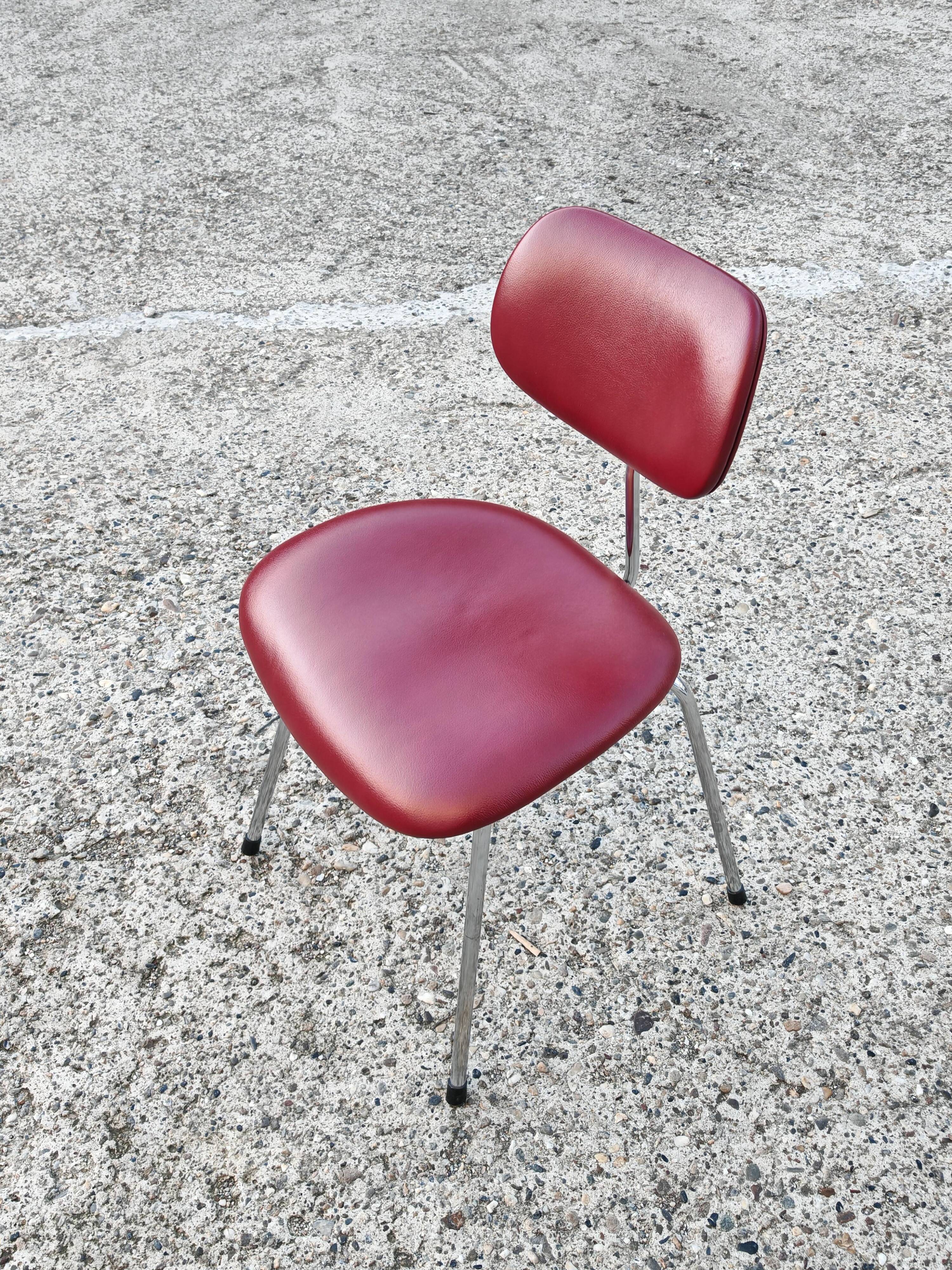 Mid Century leather chair by Egon Eiermann for Wilde & Spieth