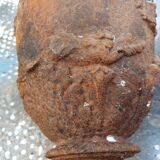 Pair of Cast Iron Fire Pots 1900: Charleville - Mézières