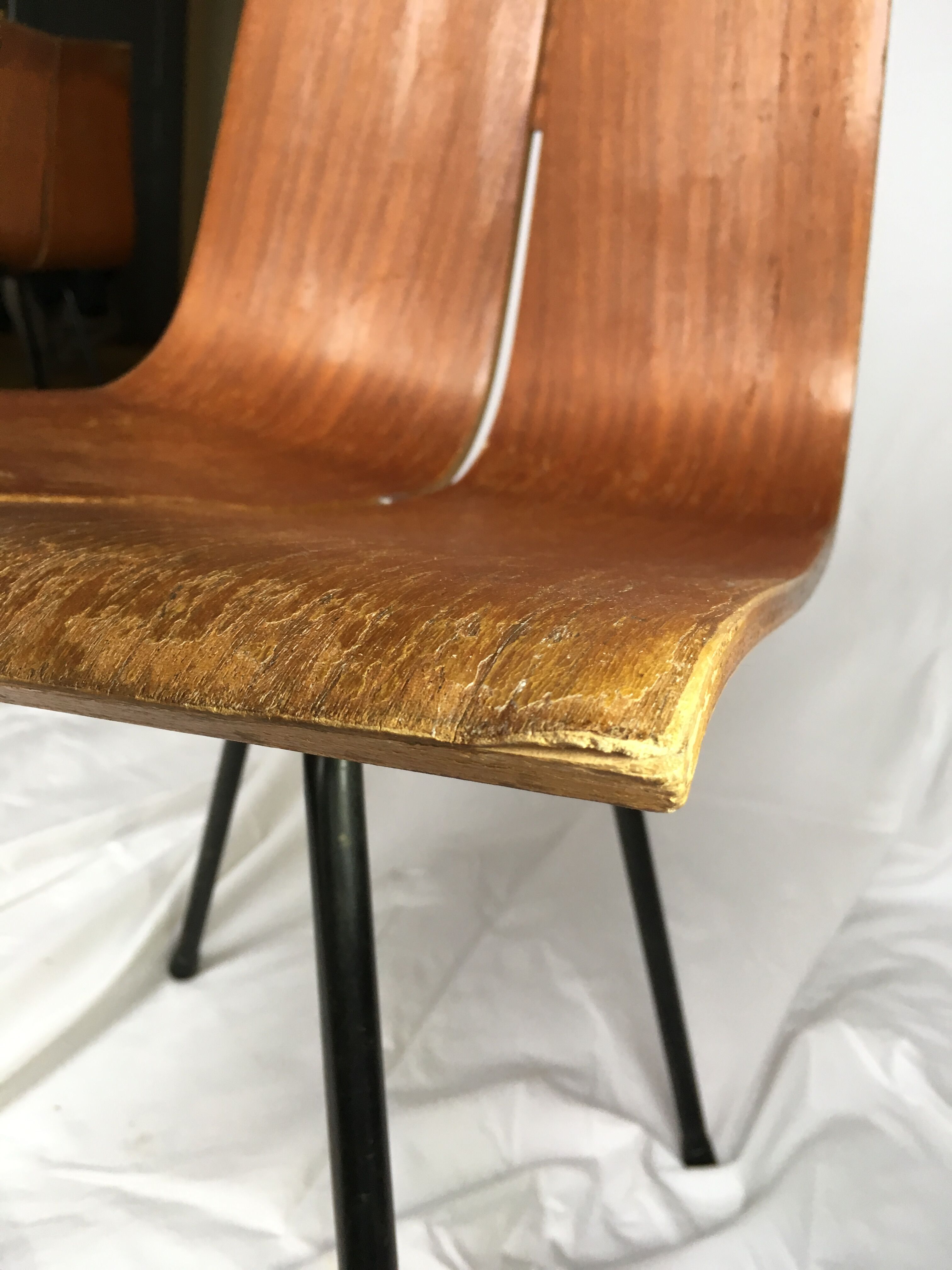 Set of 4 GA chairs, Hans Belleman, 50's