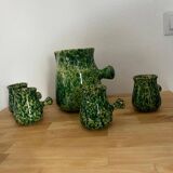 Pitcher and 4 cups