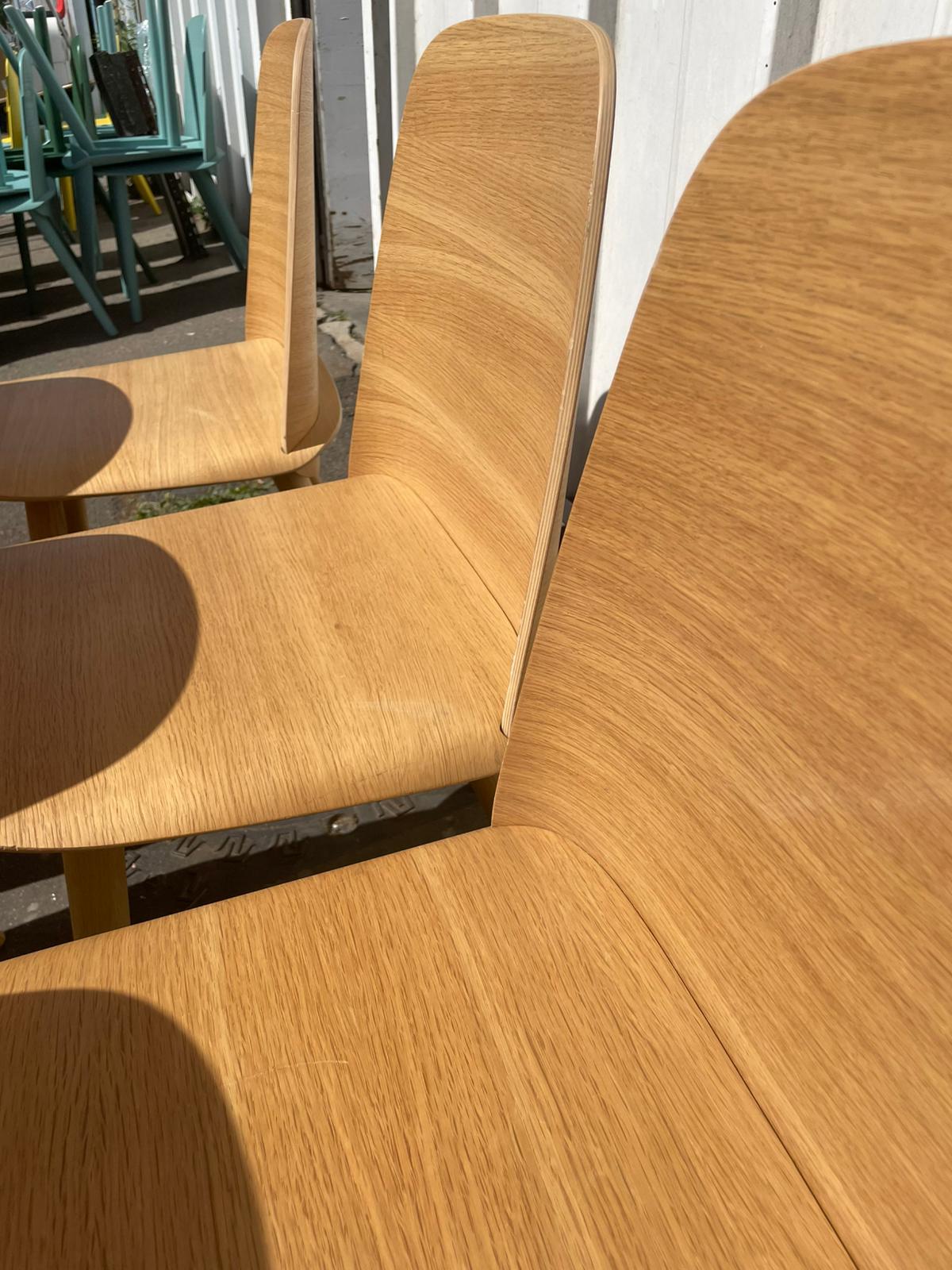 Suite de 6 chaises Nerd Chair, Muuto