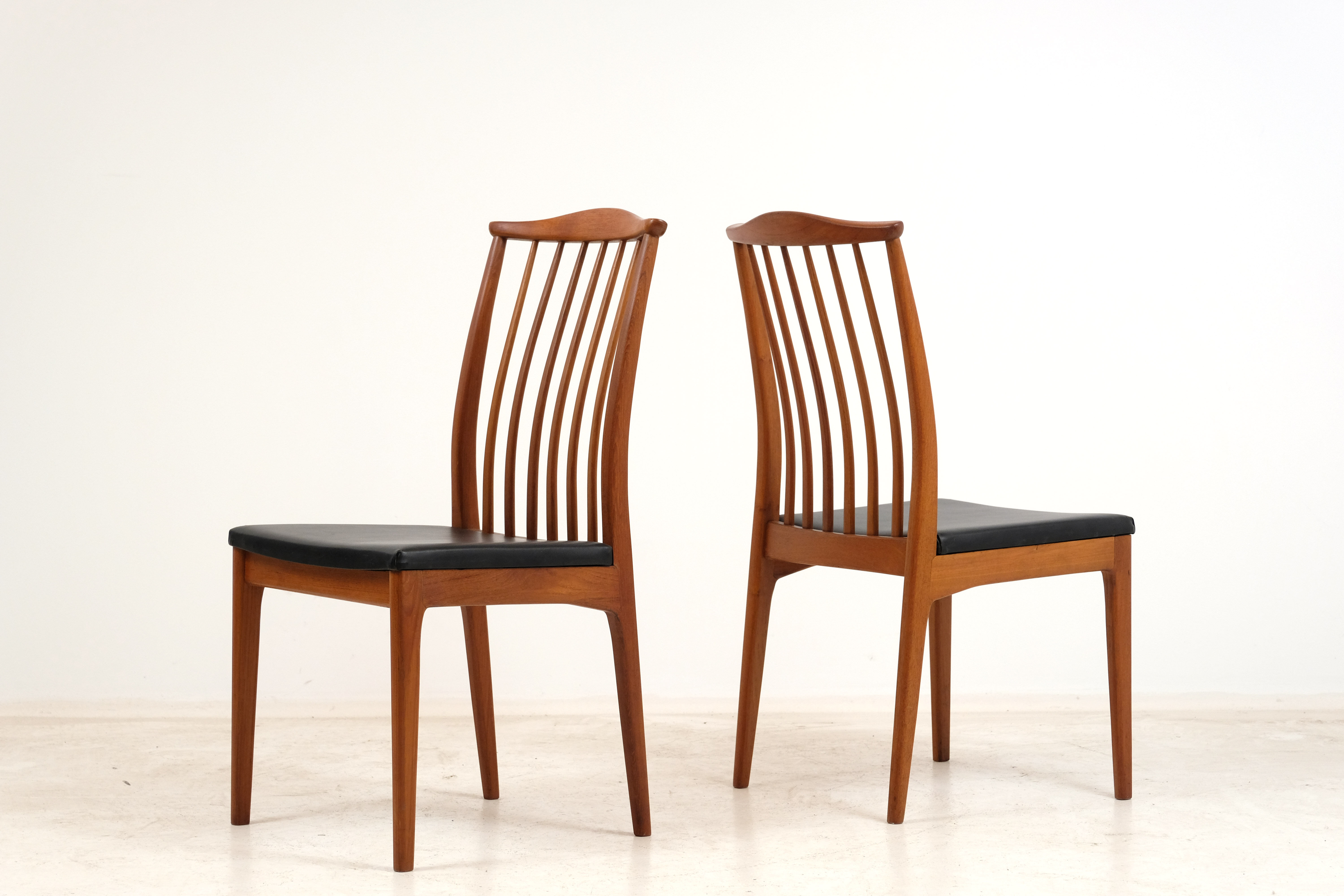 2 chaises teck 1960’s made in Sweden