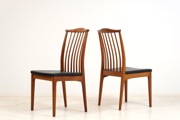 2 chaises teck 1960’s made in Sweden