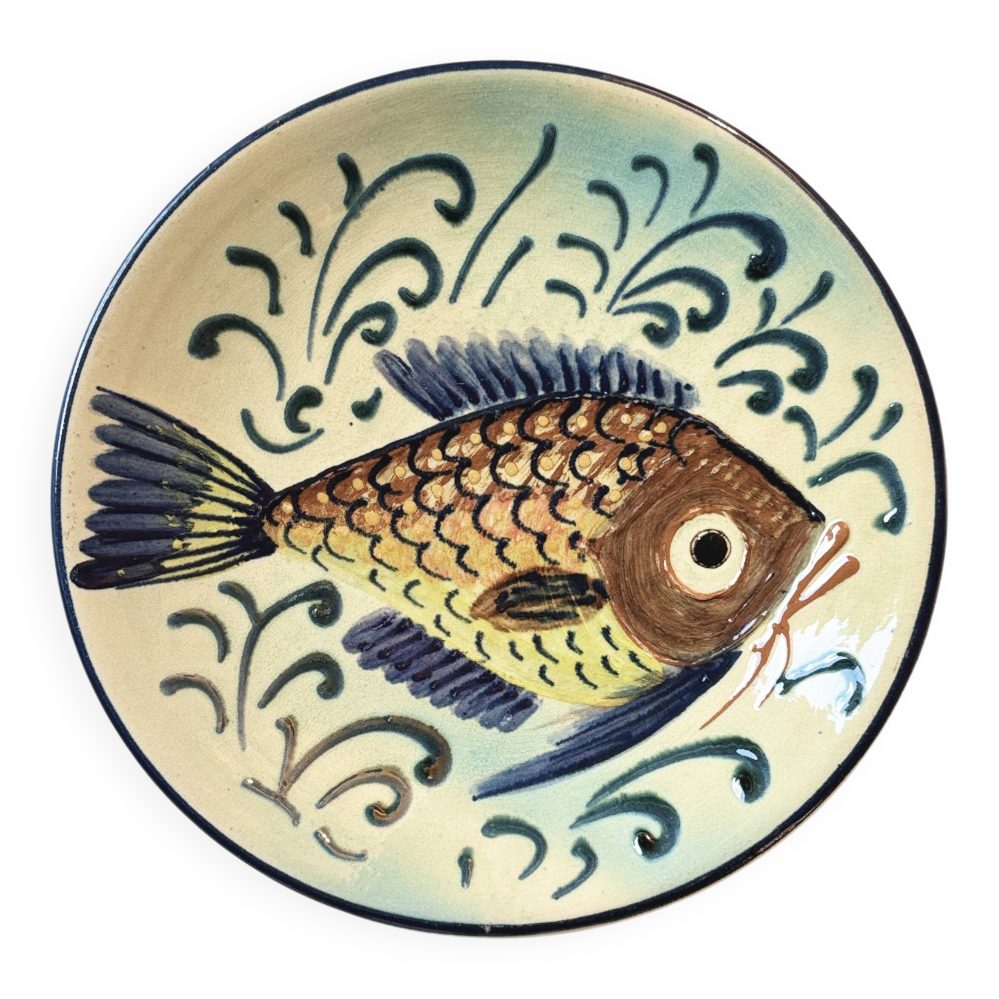 Puigdemont ceramic plate or large dish