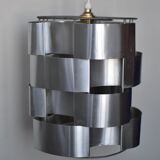 Max Sauze aluminum hanging lamp 1970